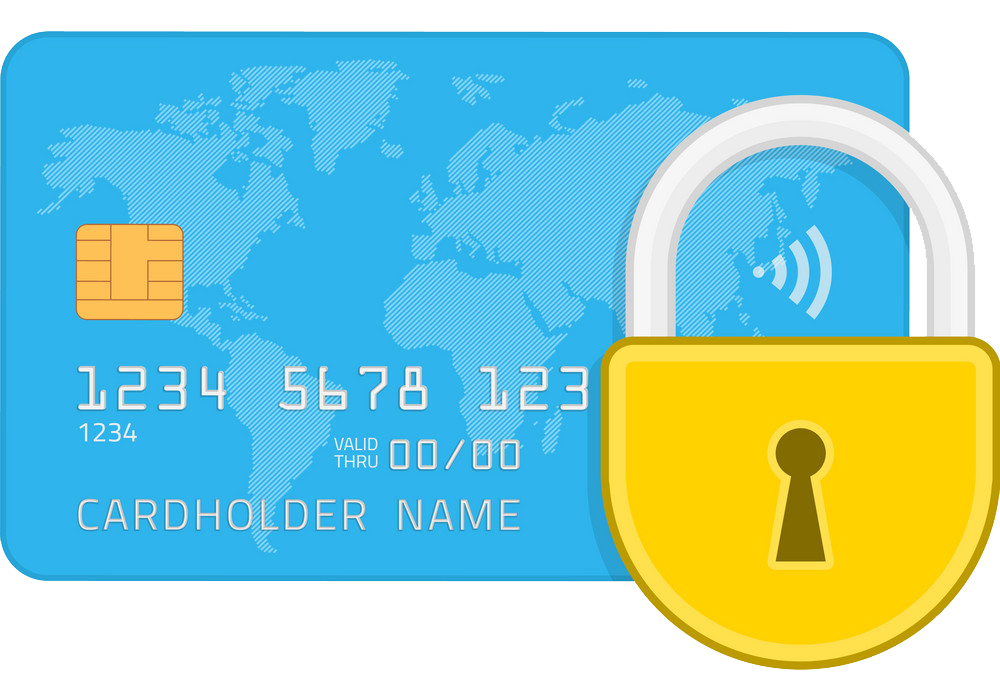Pago Seguro internet seguro - credit card and lock vector 14215328 - Internet Seguro