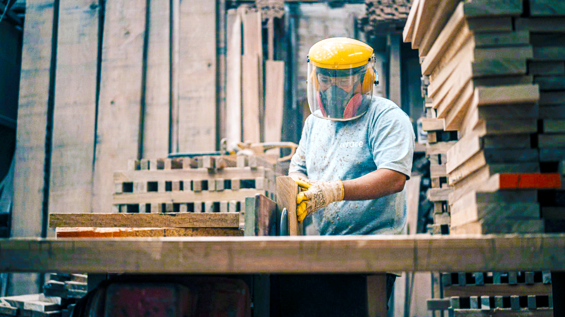 prevencion riesgos laborales sector madera