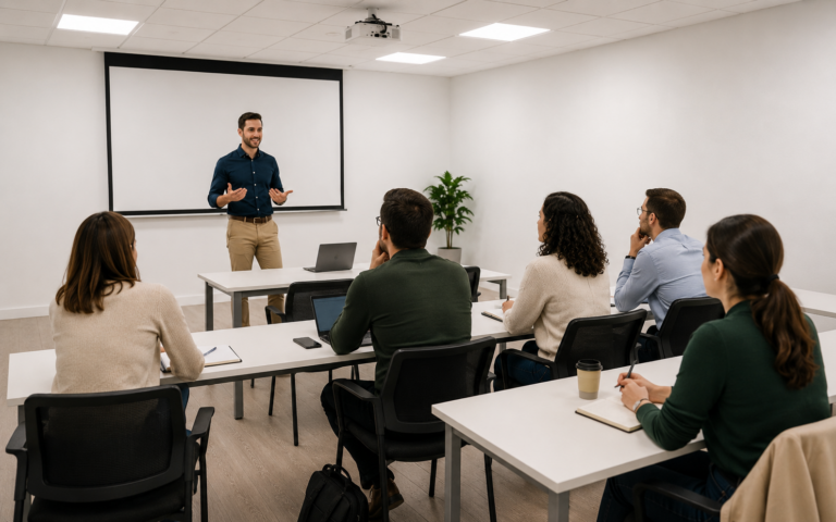 Alquiler de aulas en Asturias para formación